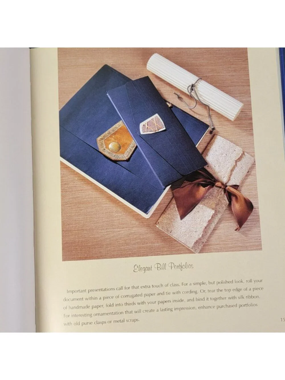 Vintage 2001 The New Paper Style Hardcover Book Craft How To Making Gift Wrap